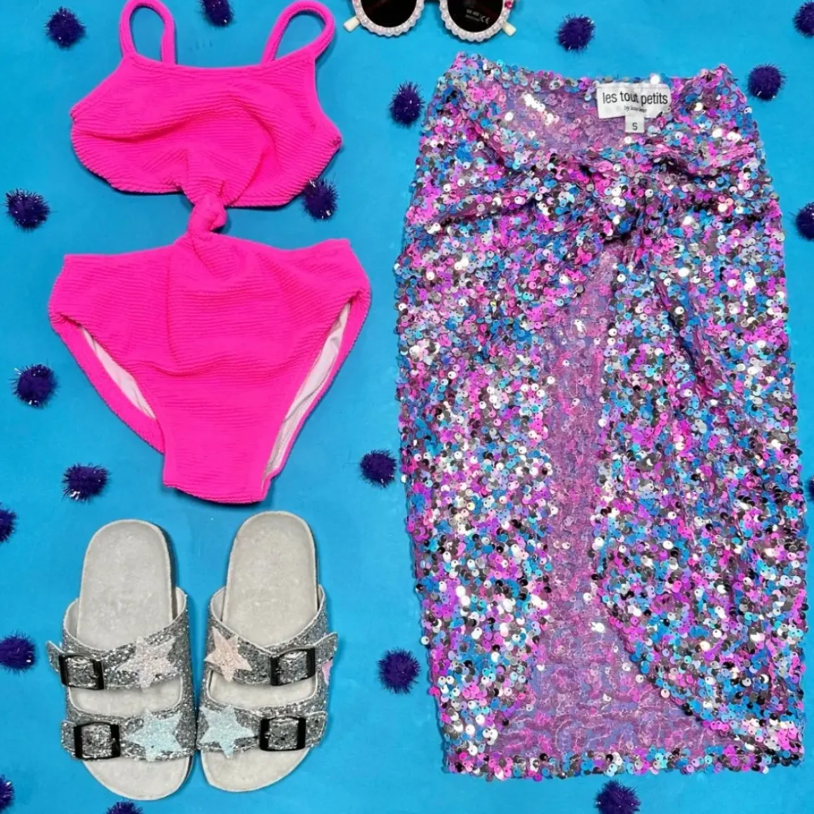 CUTOUT RIBBED ONE PIECE SWIMSUIT