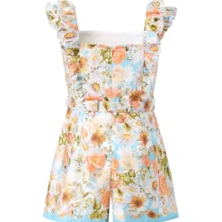 DAPHNE FLORAL ROMPER