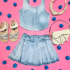 DENIM TANK TOP