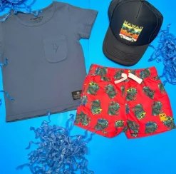 DINO SHADE SWIM TRUNKS