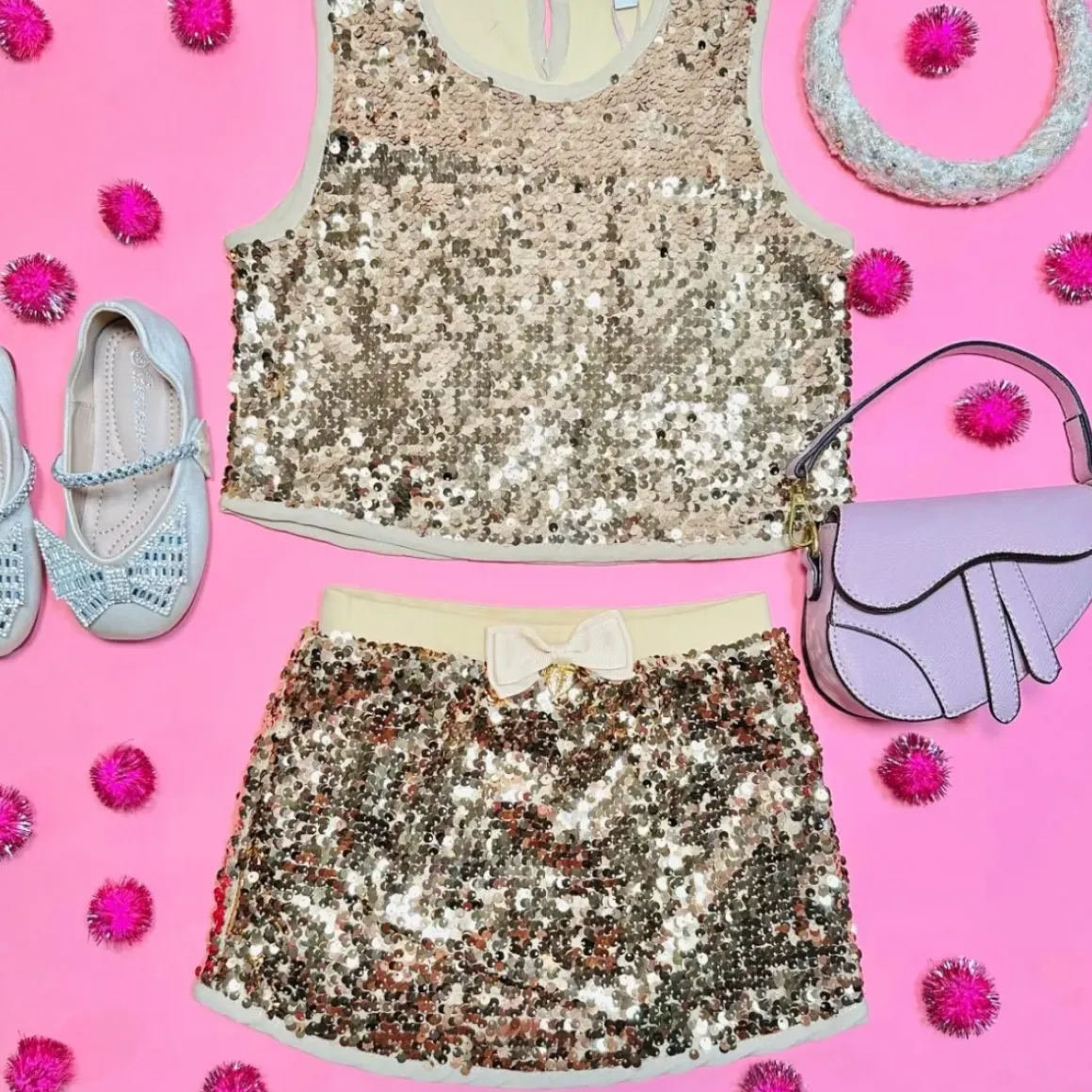 DIVA SEQUIN TOP