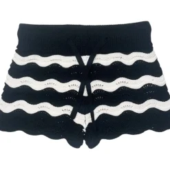 ELIORA CROCHET ZIGZAG SHORTS