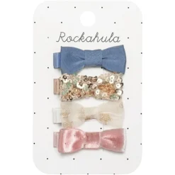 ENCHANTED MINI BOW HAIR CLIPS