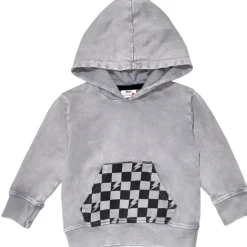 ENZYME CHECKERED HOODIE