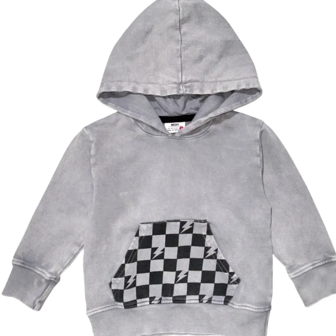 ENZYME CHECKERED HOODIE