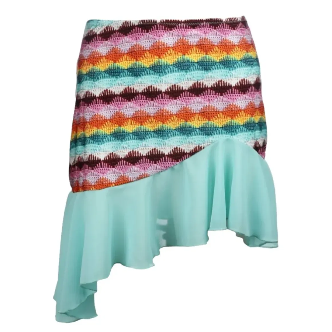 ESTEL KNITTED WRAP SKIRT