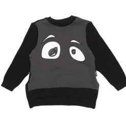 EYES KNITTED SWEATSHIRT