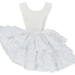 FAIRYTALE SWAN RUFFLE DRESS