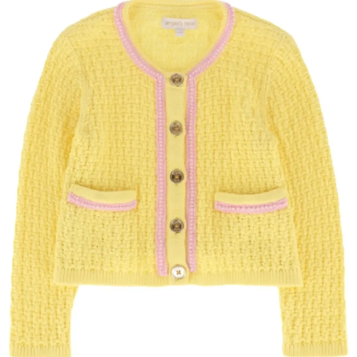 FAYETTE PEARL TRIM KNITTED CARDIGAN