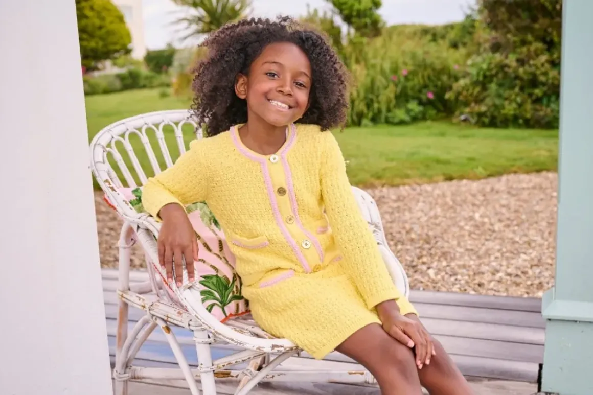 FAYETTE PEARL TRIM KNITTED CARDIGAN