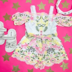 FIONA LACE ROMPER