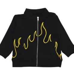 FLAMES ZIP UP HOODIE