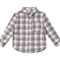 FLANNEL BUTTON DOWN TOP