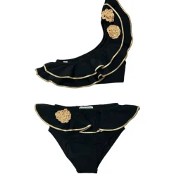 FLEUR RUFFLE TWO PIECE BIKINI