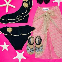 FLEUR RUFFLE TWO PIECE BIKINI
