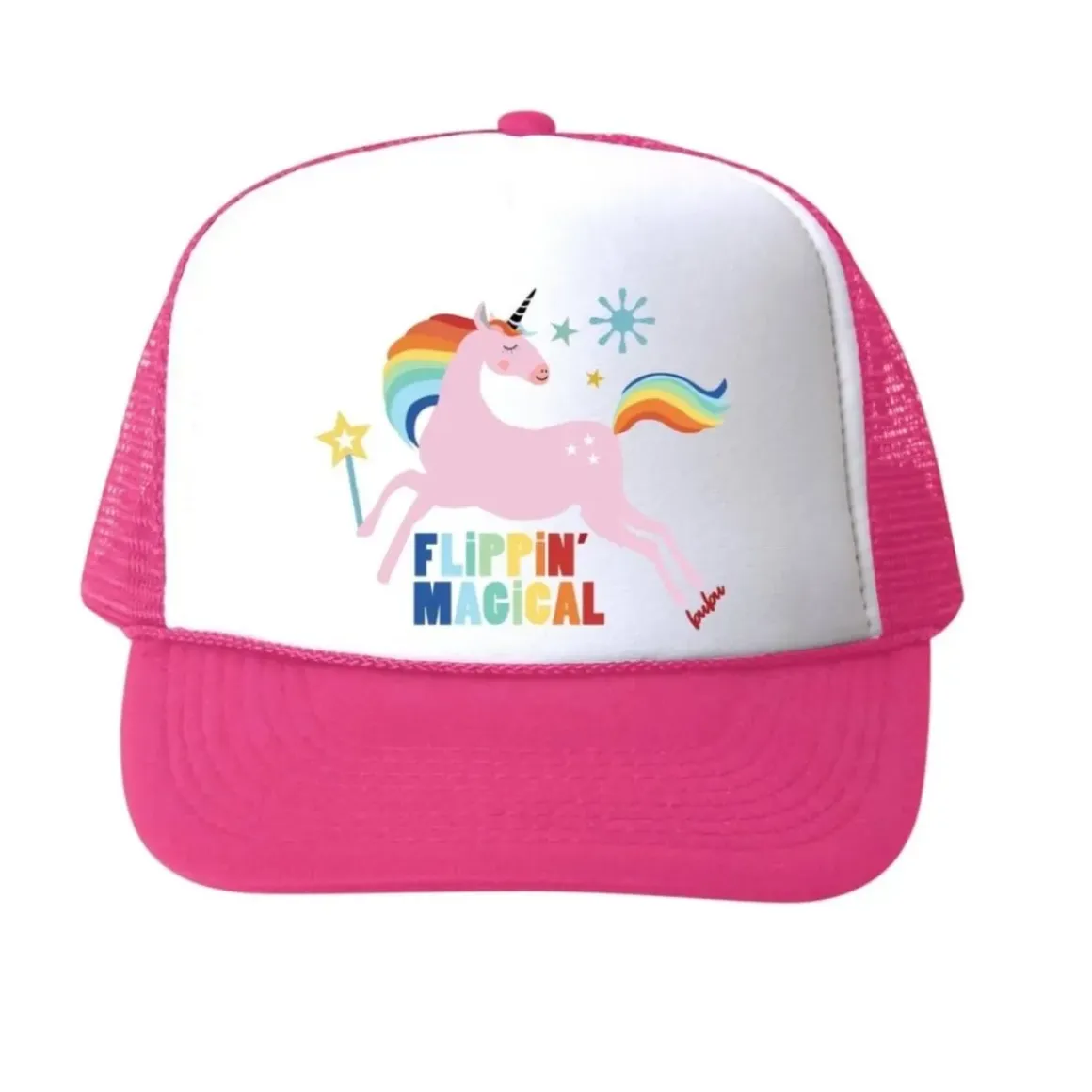 FLIPPIN MAGICAL UNICORN TRUCKER HAT