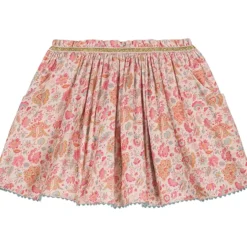 FLOWER FIELDS CORDUROY SKIRT