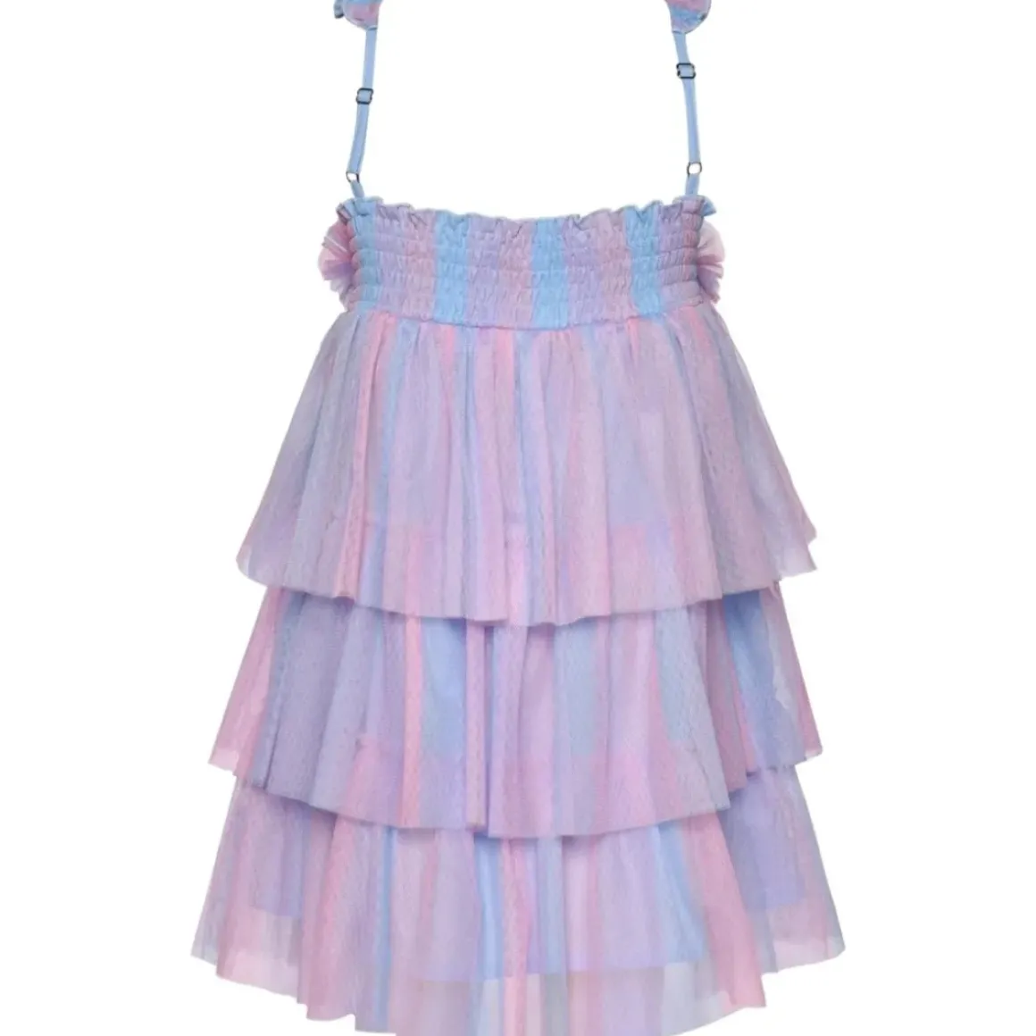 FLOWER MESH TUTU DRESS