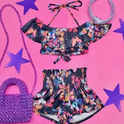 FLY AWAY BUTTERFLY SHORTS
