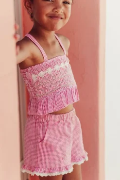 FRAGOLA VICHY VALLALOID SHORTS