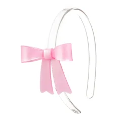 FRENCH BOW SATIN HEADBAND