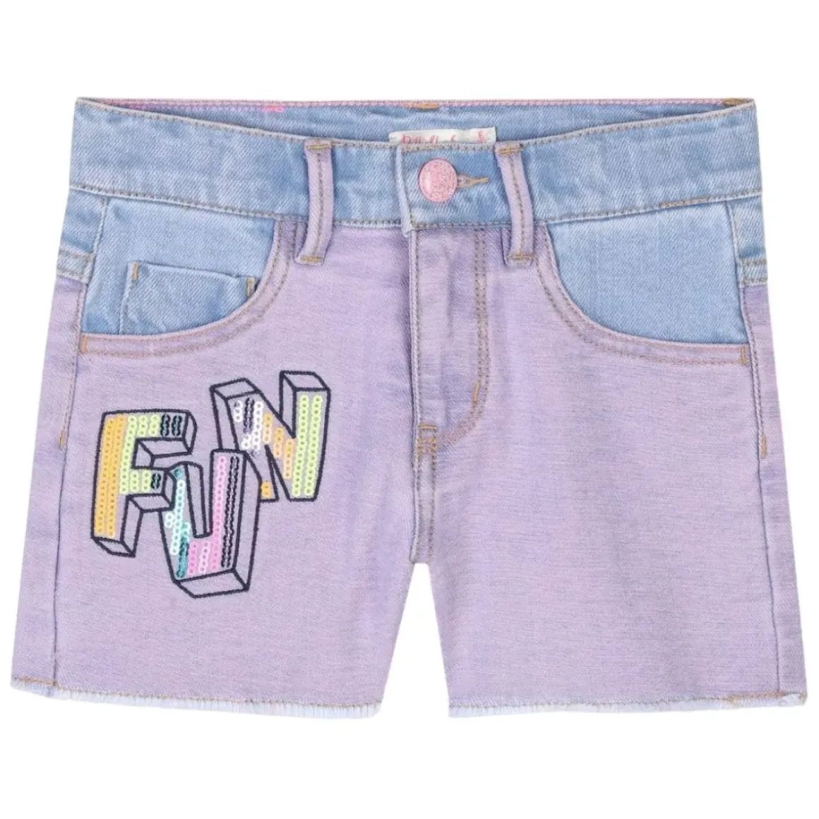FUN COLORED DENIM SHORTS