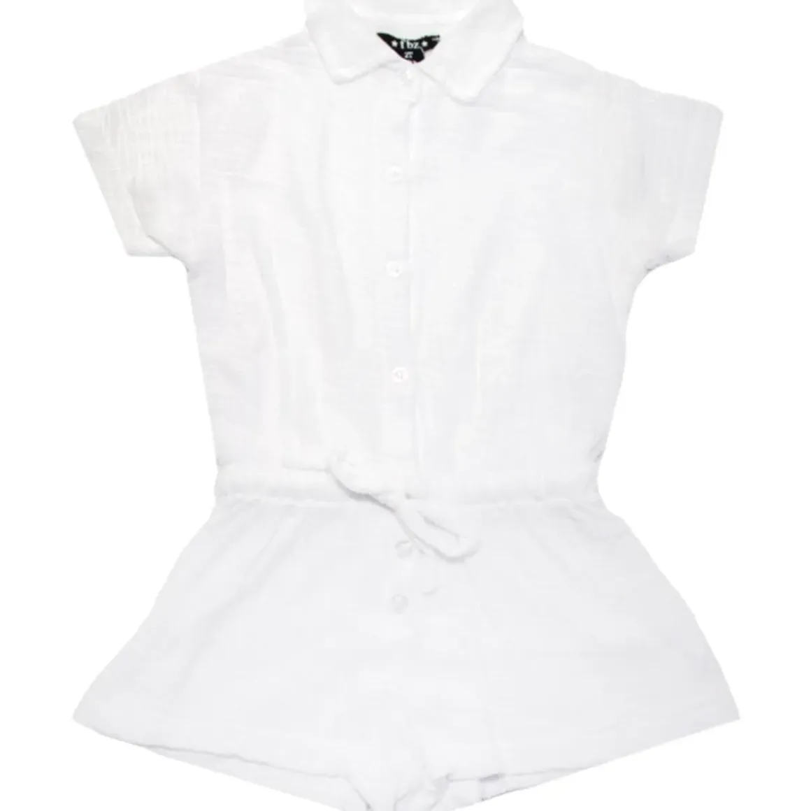 GAUZE BEACH COVER UP ROMPER