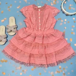 GINA EMBROIDERED DRESS