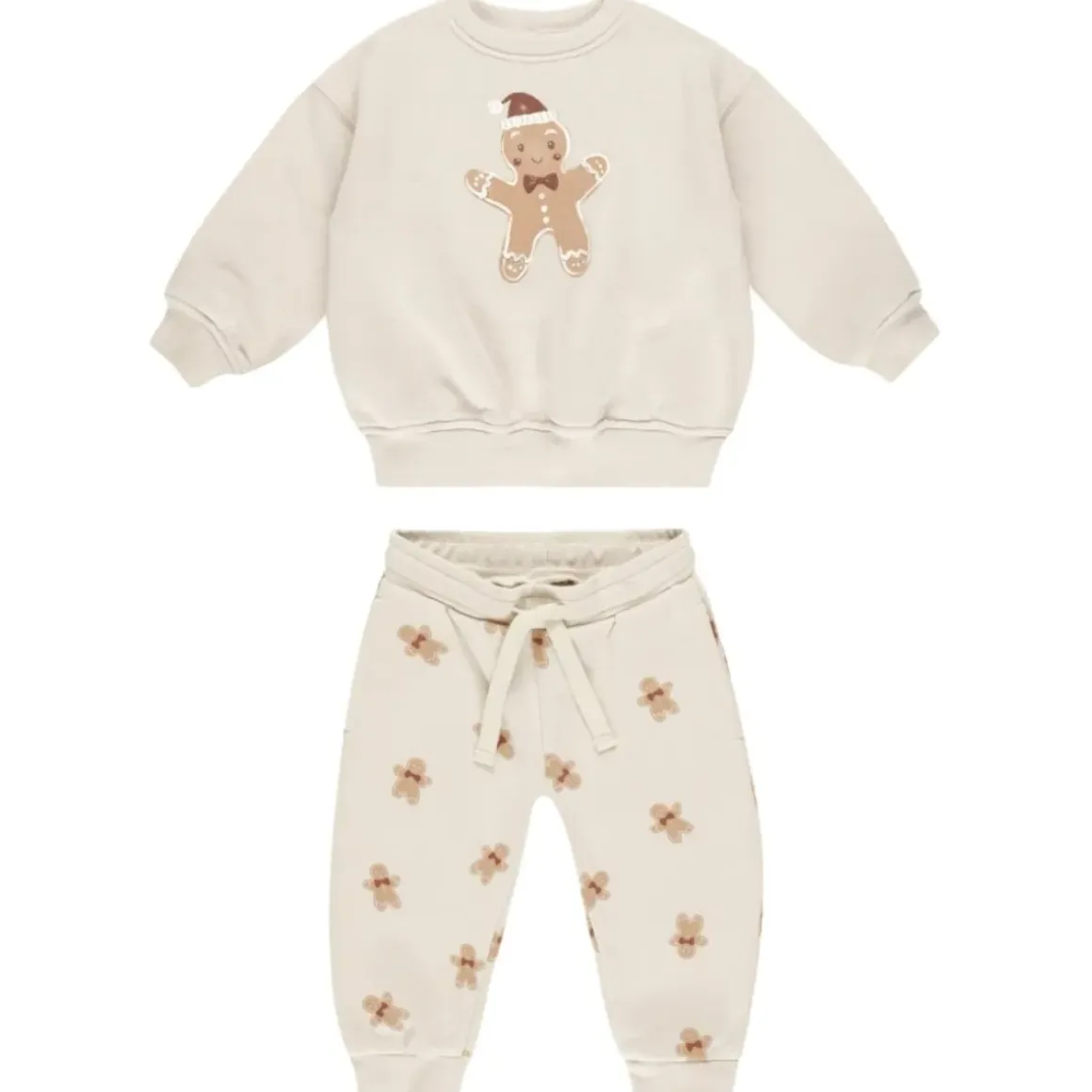 GINGERBREAD SWEATSHIRT AND SWEATPANTS SET