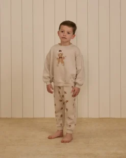 GINGERBREAD SWEATSHIRT AND SWEATPANTS SET