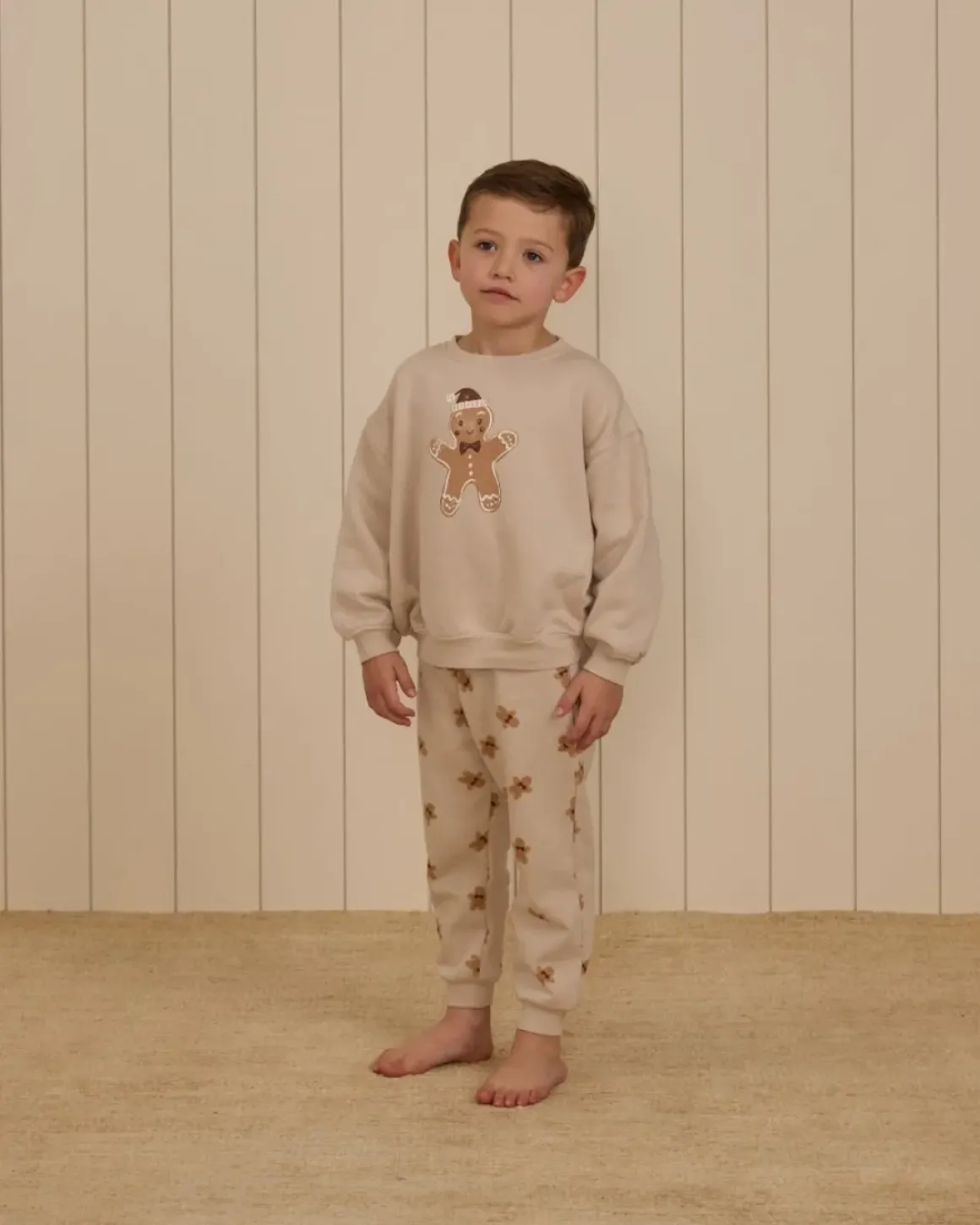 GINGERBREAD SWEATSHIRT AND SWEATPANTS SET