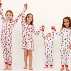 GINGERBREAD WORLD TWO PIECE PJS (UNISEX)