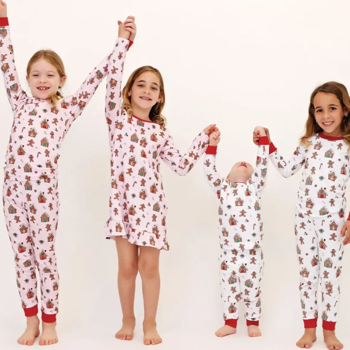 GINGERBREAD WORLD TWO PIECE PJS (UNISEX)