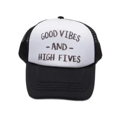 GOOD VIBES AND HIGH FIVES HAT