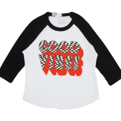 GOOD VIBES RAGLAN TSHIRT