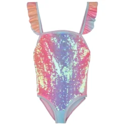 GRADIENT SEQUIN ONE PIECE SWIMSUIT