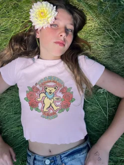 GRATEFUL DEAD BEAR FITTED TSHIRT