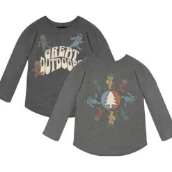 GREAT OUTDOORS BEAR LONG SLEEVE RAGLAN TSHIRT