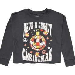 GROOVY CHRISTMAS LONG SLEEVE TSHIRT