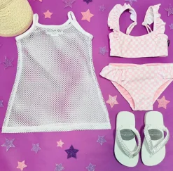HAPPY DAZE CHECKERED TWO PIECE SPORTY BIKINI