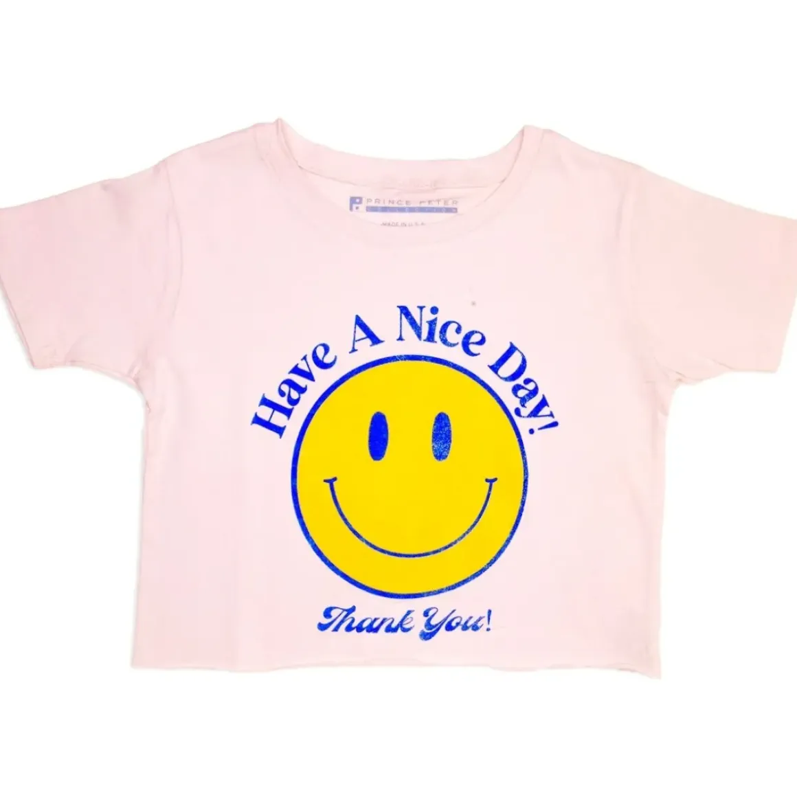 HAVE A NICE DAY CROP TSHIRT