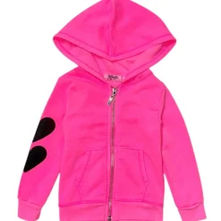 HEART ZIP UP HOODIE