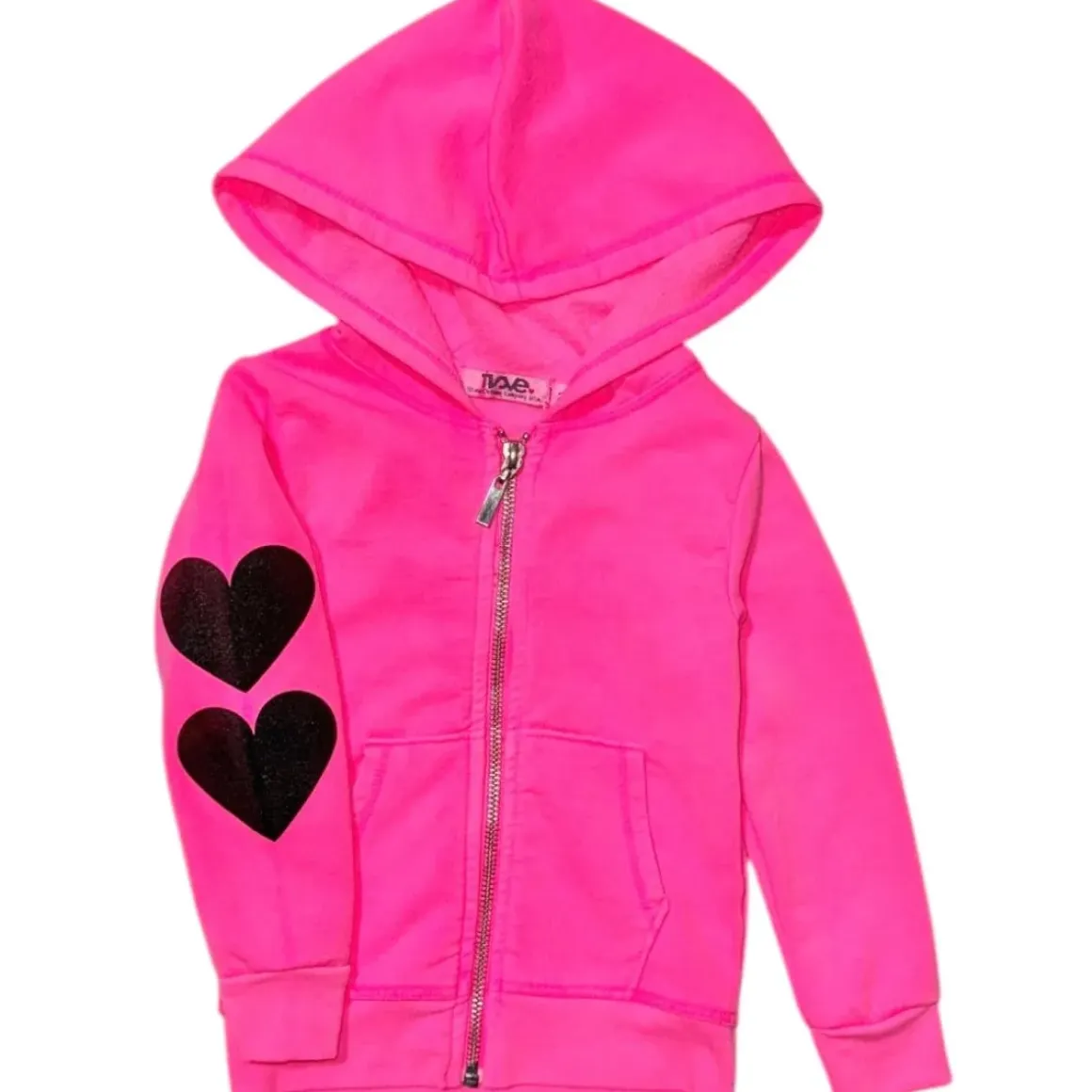 HEART ZIP UP HOODIE