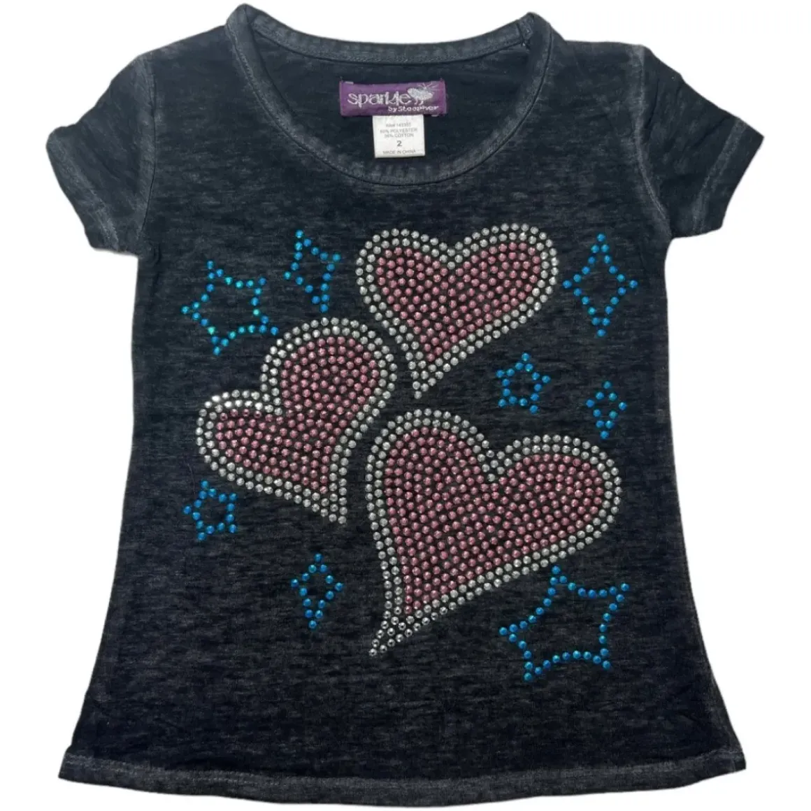 HEARTS AND STARS TSHIRT