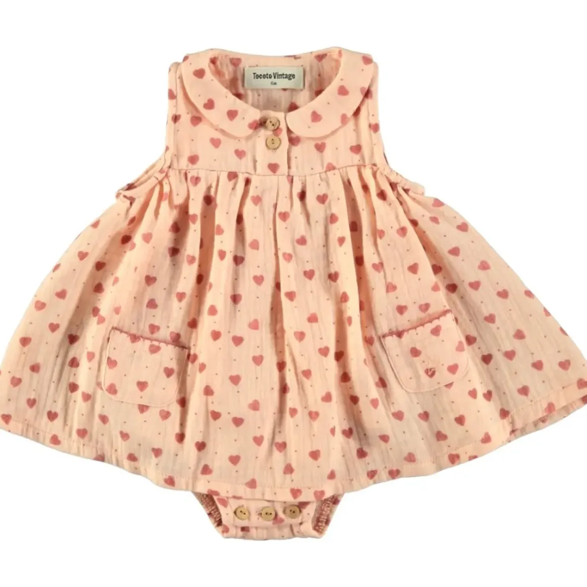 HEARTS ONESIE DRESS