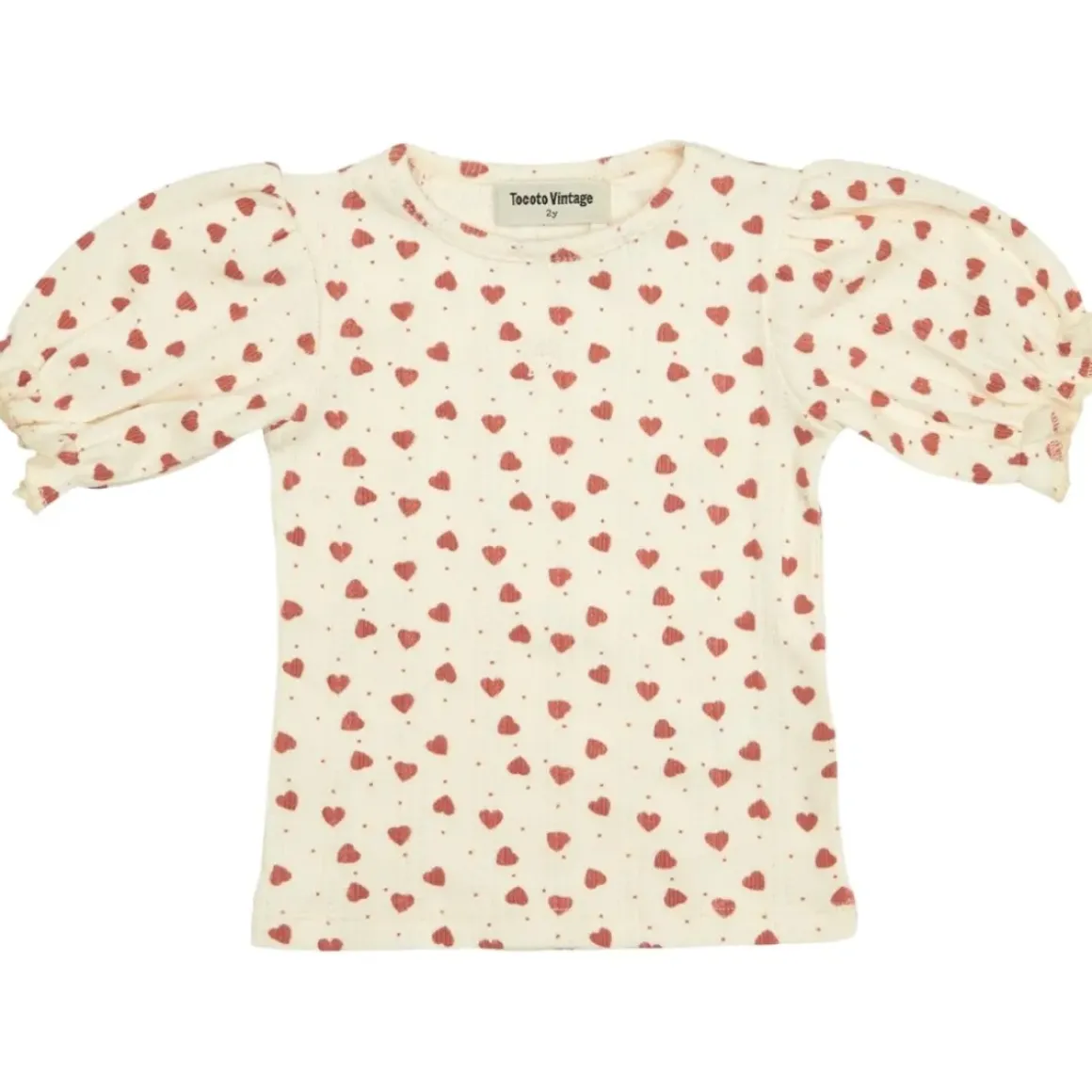HEARTS OPENKNIT TOP