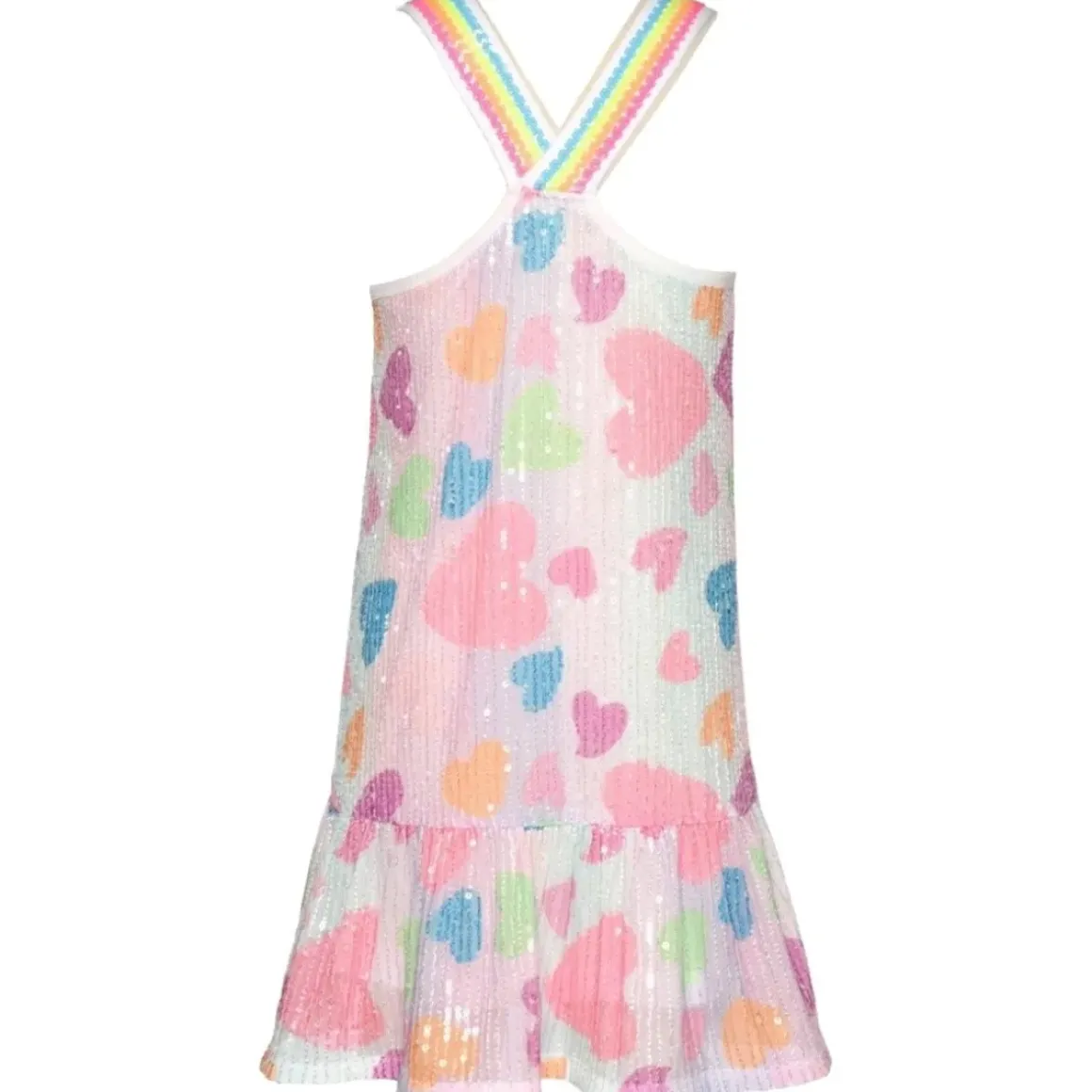 HEARTS SEQUIN DRESS