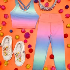 HIGH TIDE OMBRÉ LITTLE CLEMENTINE TOP