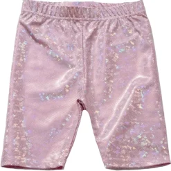 HOLOGRAPHIC BIKER SHORTS