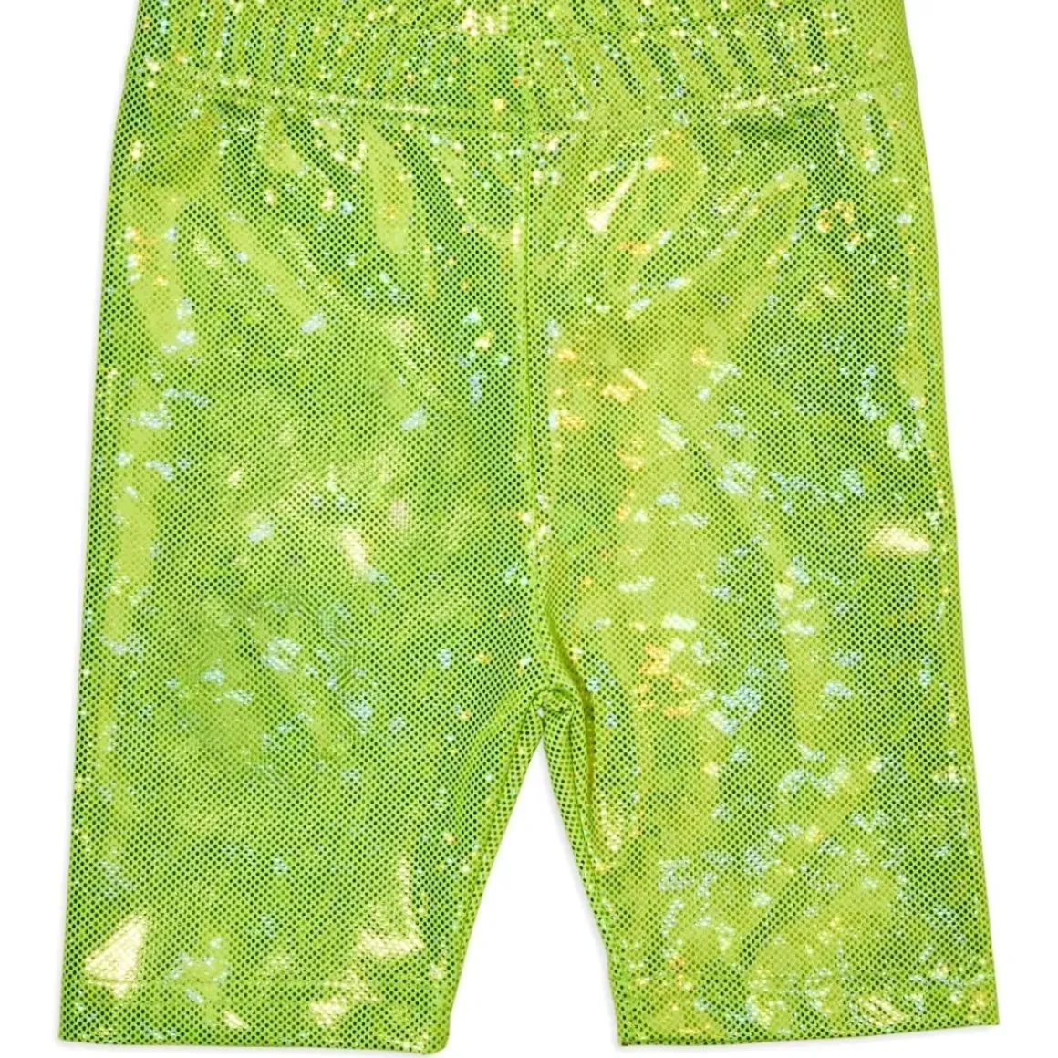HOLOGRAPHIC BIKER SHORTS